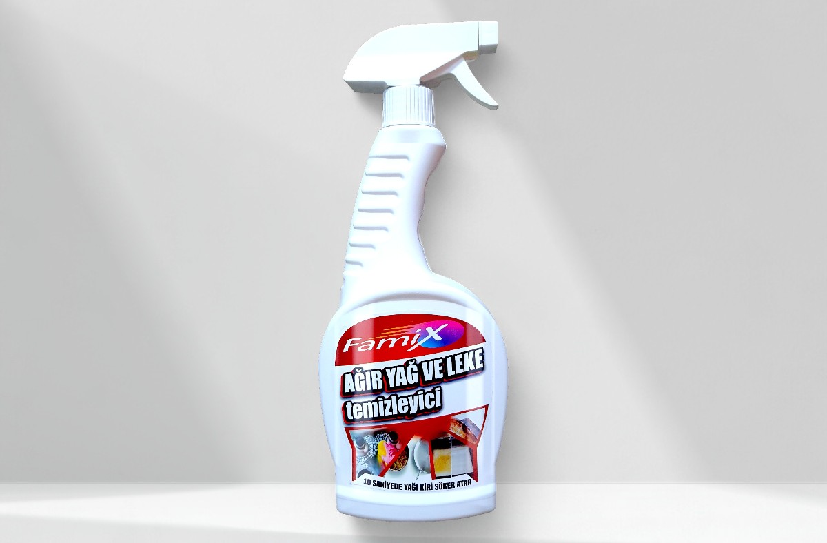 Ağır Yağ ve Leke Temizleyici Sprey 750 Ml