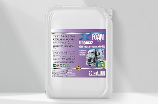 X-Foam Fırçasız Cilalı Ağır Vasıta Yıkama Köpüğü X...