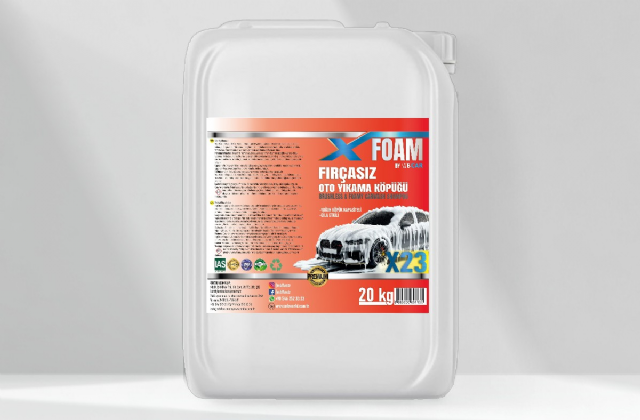 X-Foam Fırçasız Cilalı Oto Köpüğü X23
